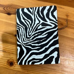 Saint Laurent Zebra notebook